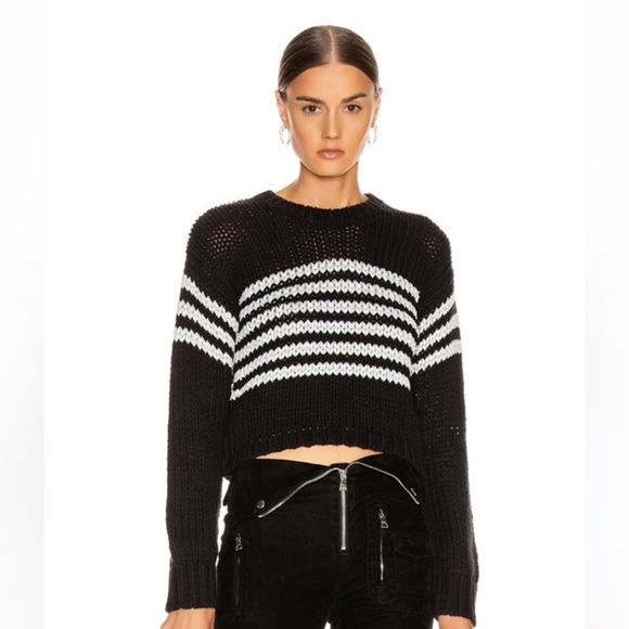 RtA Rory metallic stripe sweater - Picture 4 of 17